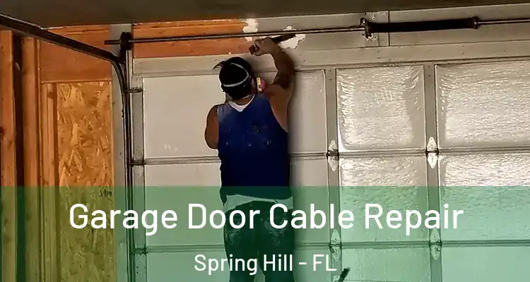  Garage Door Cable Repair Spring Hill - FL