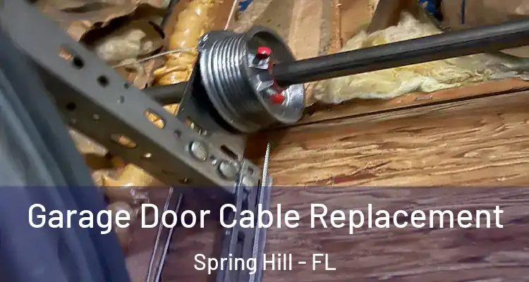 Garage Door Cable Replacement Spring Hill - FL