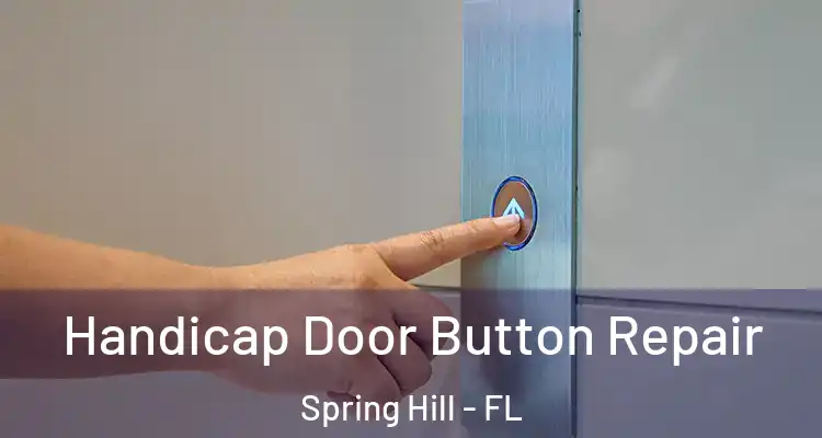  Handicap Door Button Repair Spring Hill - FL