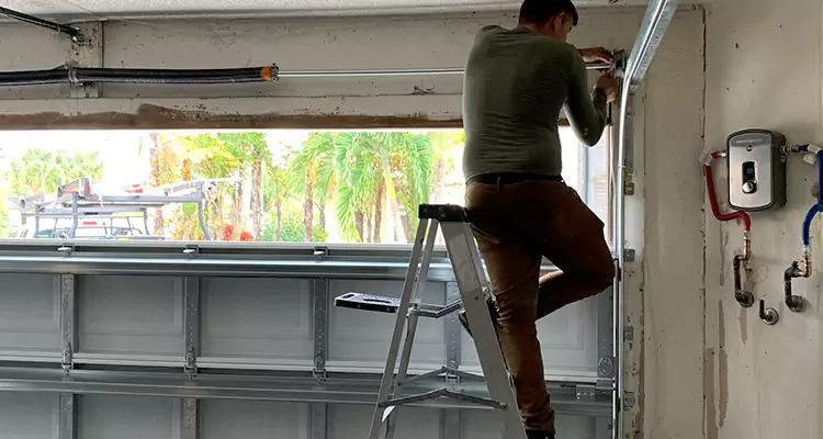 Garage Door Tension Spring Replacement in Spring Hill, FL