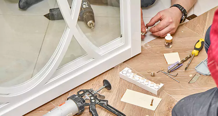Interior Patio Door Casing Repair in Spring Hill, FL