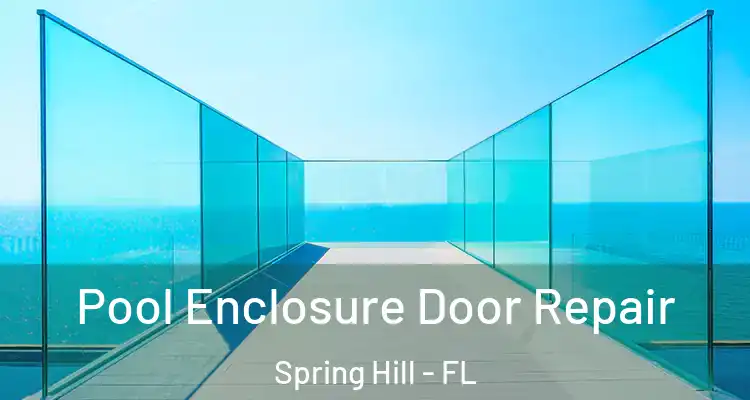  Pool Enclosure Door Repair Spring Hill - FL