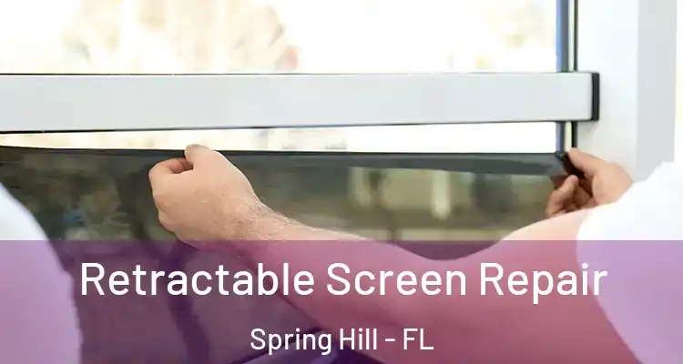  Retractable Screen Repair Spring Hill - FL
