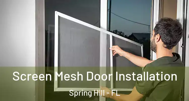  Screen Mesh Door Installation Spring Hill - FL