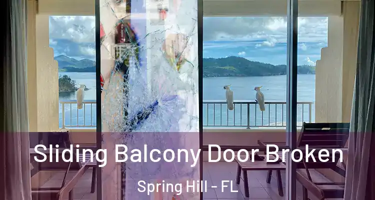  Sliding Balcony Door Broken Spring Hill - FL
