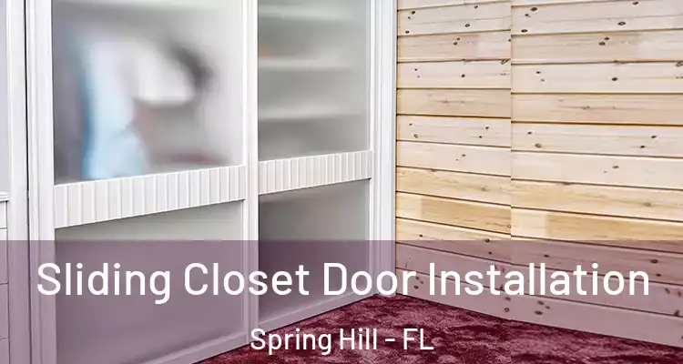  Sliding Closet Door Installation Spring Hill - FL